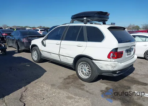 2002 BMW X5 4.4I из США, поврежденный, VIN 5UXFB33592LH35348